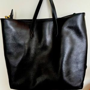 Madewell Zip Top Transport Carry All in Black